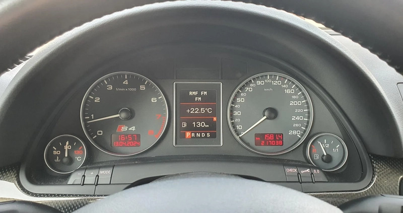 Audi S4 cena 49800 przebieg: 217000, rok produkcji 2006 z Krosno małe 704
